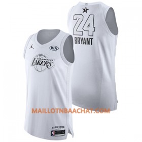 Maillot NBA Los Angeles Lakers Kobe Bryant 24 2018 All-Star Jordan Brand Blanc Swingman - Homme